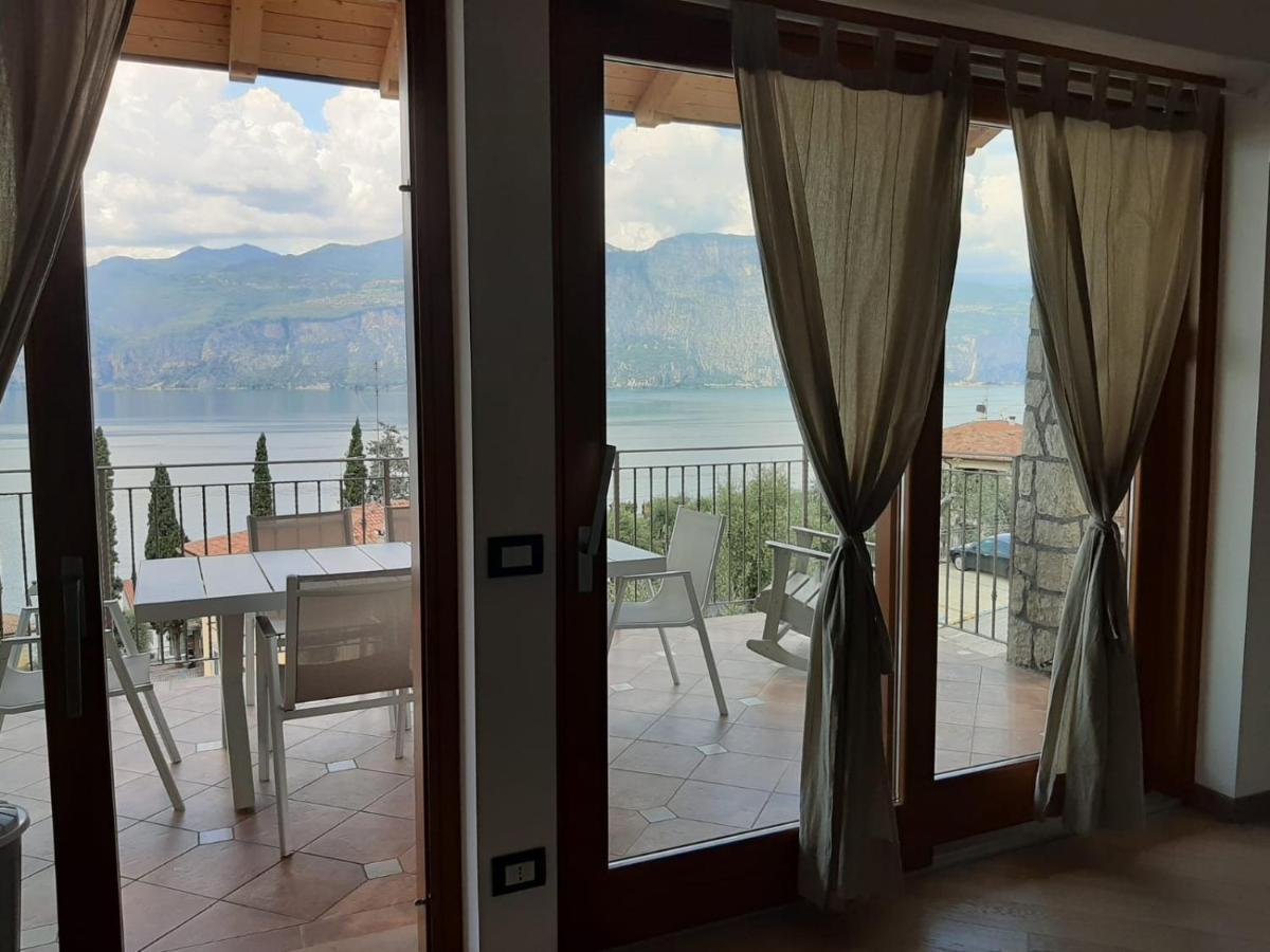 Bmp Apartment Deluxe 1 Jacuzzi Riscaldata Privata Vista Lago Di Garda Brenzone sul Garda Kültér fotó