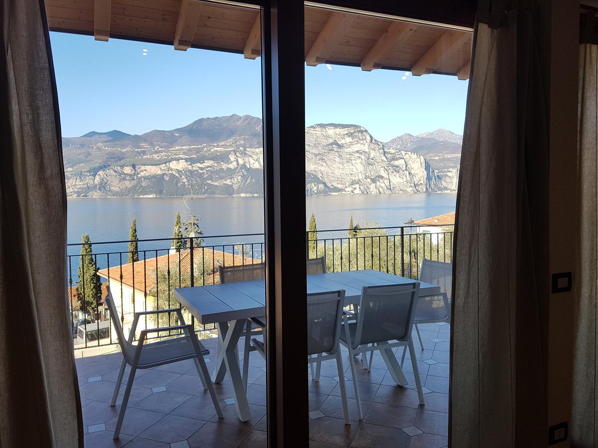 Bmp Apartment Deluxe 1 Jacuzzi Riscaldata Privata Vista Lago Di Garda Brenzone sul Garda Kültér fotó